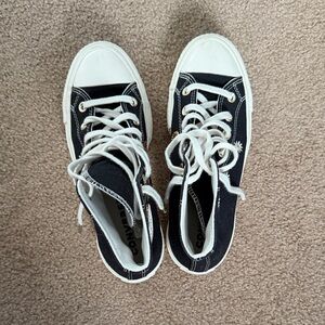 Converse Black and White High-Tops